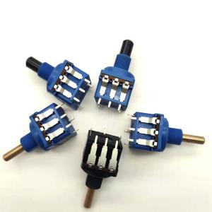 China Blue 500k Potentiometer With Switch 10A For Dimming Lighting wholesale
