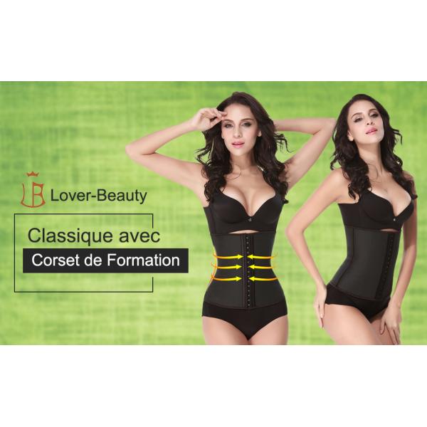 Adjustable Hooks Tummy Control Latex Waist Trainer Corset for Women Slim Body Shaper