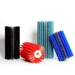 China Industrial Cleaning Conveyor Cylindrical Roller Brush on sale