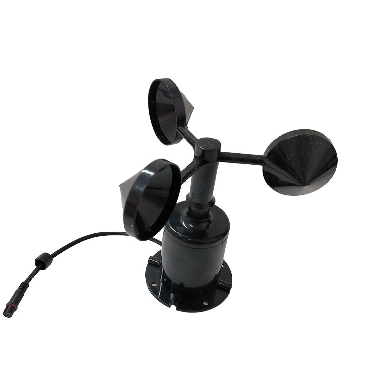 Wind Cup Anemometer RS232 Modbus Cable Length 0.8M Wind Speed Measuring Instruments