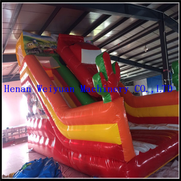 CE certificate Fire-Proof inflatable bouncer combo 5% disaccount , inflatable slide for kids