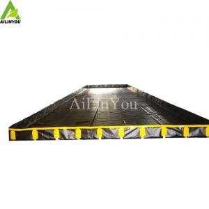 China Ailinyou Hot Sale Oil Spill Containment  Berms Customized Flexible Collection Tank wholesale