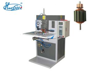 Hwashi Automatic Spot Welding Machine PLC AC/DC Automatic Motor Commutator