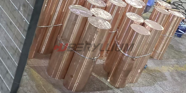 C17510 CDA 1751 Nickel Beryllium Copper Rods Bars For Welding Equipment