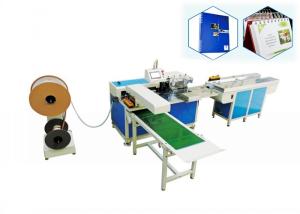 0.7-0.8Mpa Heavy Duty Binding Machine , Double Loop Spiral Punching Machine