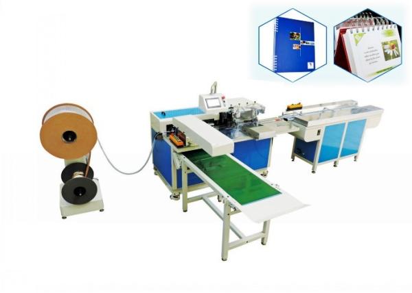 Quality CE 800-1800 Books/H Double Loop Wire Binding Machine For Notebook for sale