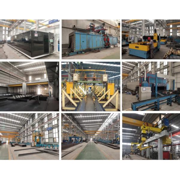 Environmental Friendly Steel Structure Industrial Building Logistics Warehousing Mechanical Processing Compatibility