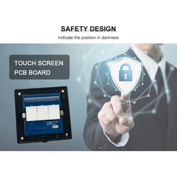 Glomarket Smart Home Switch UK Standard Wifi Intelligent LED Dimmer Light Switch