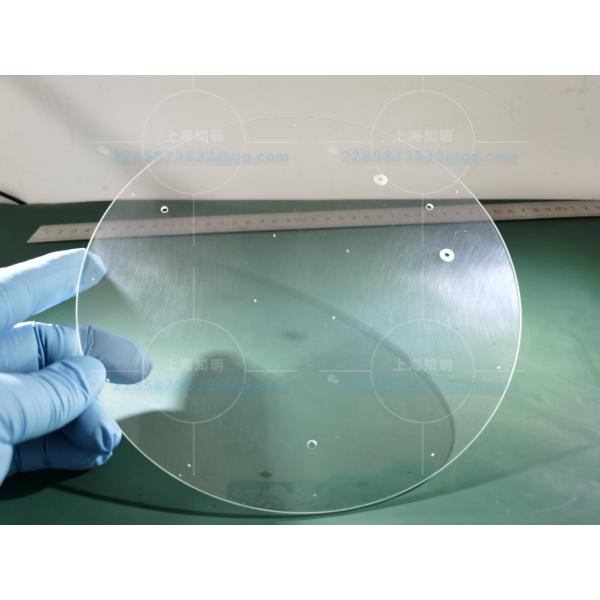 RFIC Al2O3 Transparent Sapphire Optical Windows With Hole