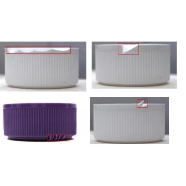 Tamper Evident Cap Inspection System Automatic Visual Inspection Machine Touchscreen