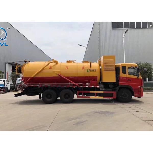 6x4 16m3 Cleaning Sewage Suction Truck Rustproof