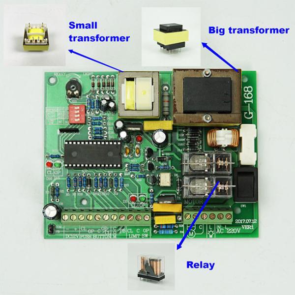 Galvanized Automatic Gate Motor For Sliding Gate 1500kg 500W