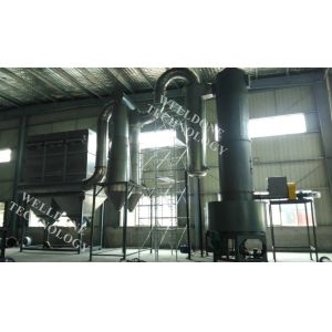 Durable Cassava Flour Spin Flash Dryer High Drying Efficiency