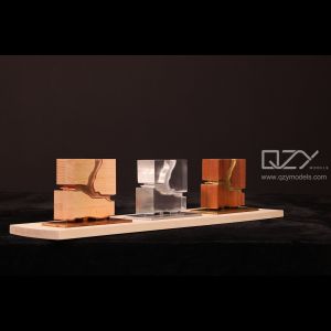 China Plexiglass CNC Architecture Model Gift 1:500 MAD ODM wholesale