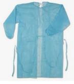 China M L XL Hospital Isolation Gowns, Disposable Gowns, Isolation Gown With Cuff Pharmacy Dental Clinic on sale
