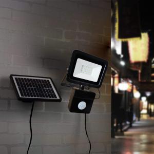 China 80 LED Metal Solar Motion Sensor Flood Light High Brightness 1000 Lumens wholesale