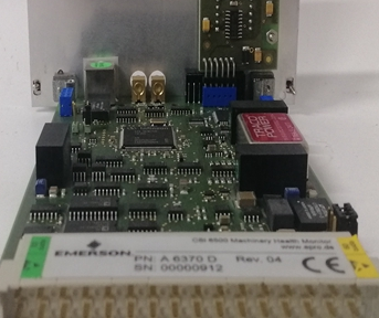Emerson EPRO CSI 6500 Series EPRO A6370D Overspeed Protection Monitor