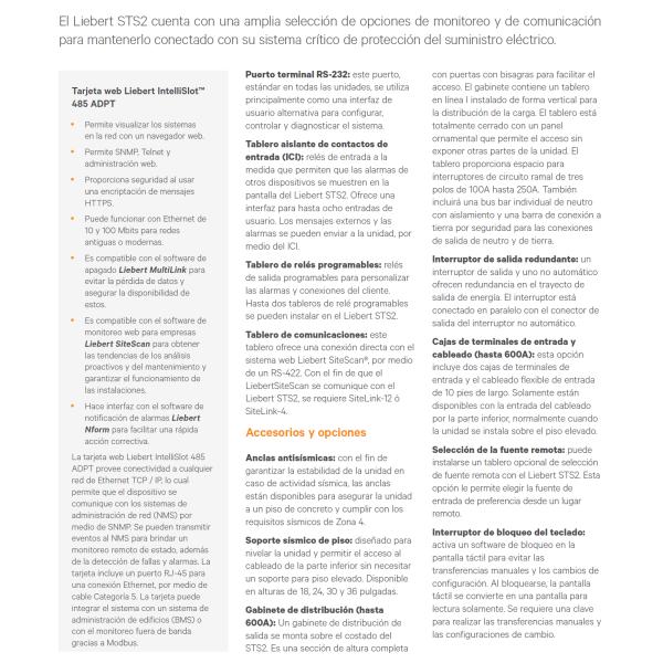 Max. Current 200A STS 3PSTS 64A 100A 200A 300A 400A 630A IP11 Static Transfer Switch