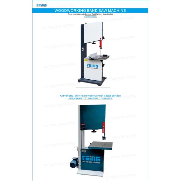 Wood Cutting Band Saw Machine MJ345 and Improved with 3500mm Saw Wheel Circumference