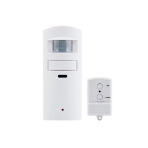 China Indoor 130dB PIR Motion Sensor with Remote Control Alarm CX30 on sale