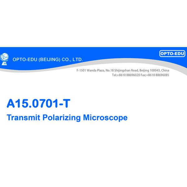 Mineralogy OPTO-EDU A15.0701-T Polarizing Microscope