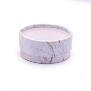 China Round Transparent Window Eyelash Packaging Box With Lid And Bottom wholesale