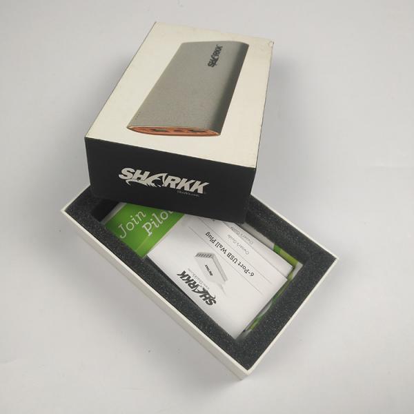 Folding Corrugated Electronics Packaging Box Portable Power Box CMYK