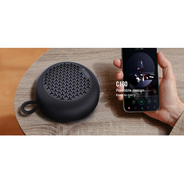 Orange Mini Wireless Speaker Bluetooth 5W With ABS Plastic Material