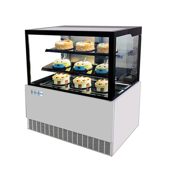 Quality 14 CU.FT Refrigeration Showcase R134a Secop Cake Display Fridge for sale