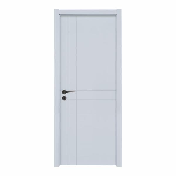Quality Modern Style White Oak Exterior Door 40mm Thick For Apartment Villa Hotel for sale