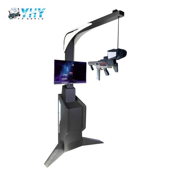 China 9D Immersive VR Shooting Arcade Machine With 20 Interactive Games wholesale