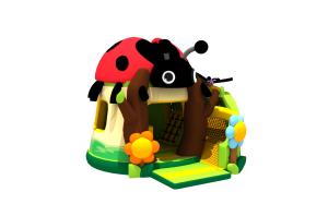 Insect Trampoline Inflatable Jumping Slide Combo Jumping Castle