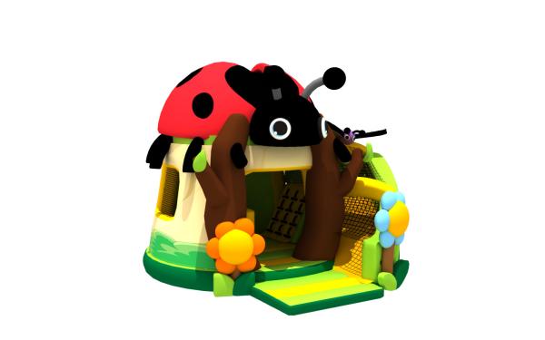 Quality Insect Trampoline Inflatable Jumping Slide Combo Jumping Castle for sale