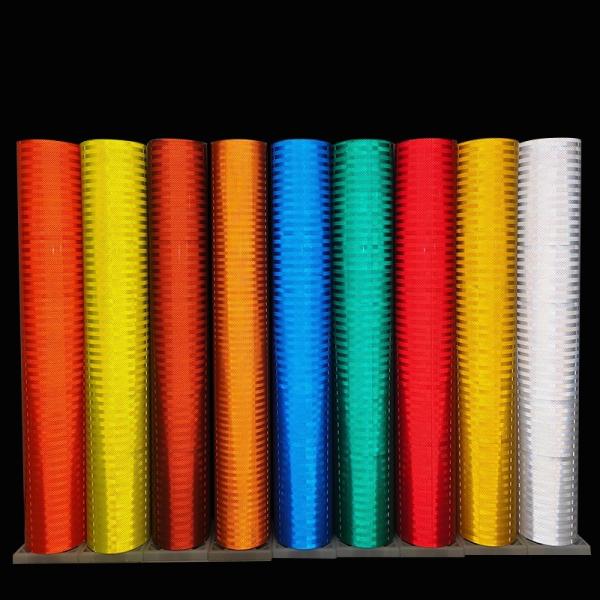 Printable PMMA High Intensity Micro Prismatic EGP Retro Reflective Sheeting Film Vinyl Rolls For Road Sign