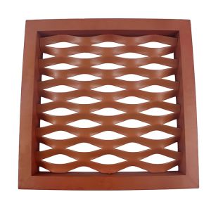 China Custom Design Shape Expanded Aluminum Mesh Ceiling With Spraying Coated wholesale