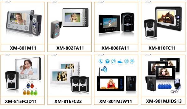 High Pixel IR Camera Remote Control Access Control System WIFI Video Intercom Video Door Phone System