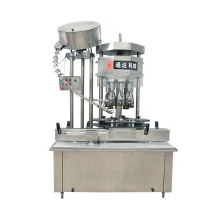 China 20-32mm Aluminum Cap Sealing Machine , SUS304 Wine Bottle Crimper wholesale