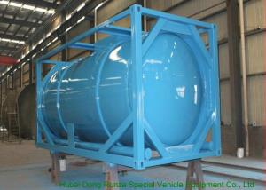 20 Feet ISO Wast Water Tank Container For Bulk Liquid 20000L Optional PE Lined