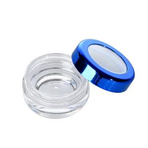 China Skin Care Face Cream 30g Acrylic Plastic Canning Jar Lids wholesale