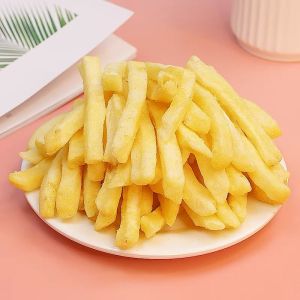 Salty Dried Fruits Vegetables Crispy Delicious Fried Potato Strips