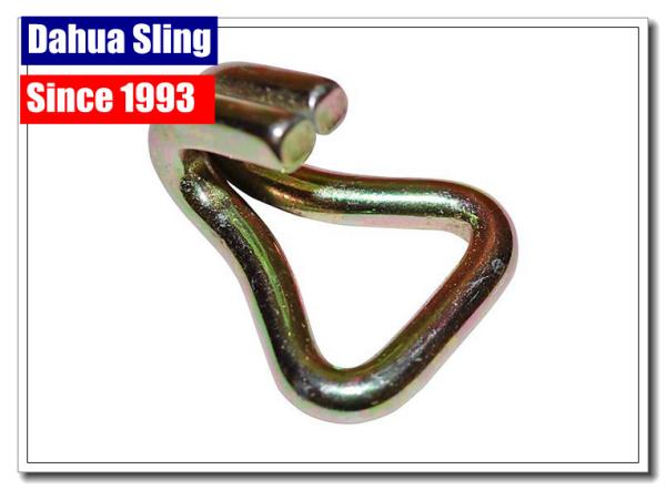 Quality Customized Size Ratchet Strap Hooks / Tie Down Strap Hooks For Trucks for sale