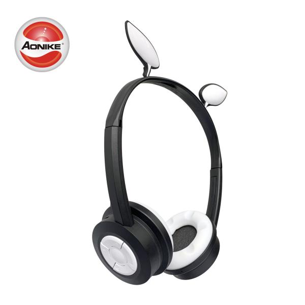 Quality DC 5V Cat Ears Wireless Headphones With Mic Stereo Phone Music Bluetooth Headset for sale