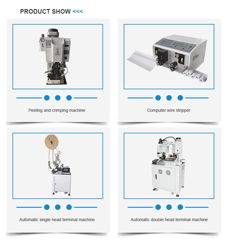 300*160*160 RJ45 Network Connector Cable Crimping Machine with Automatic Function