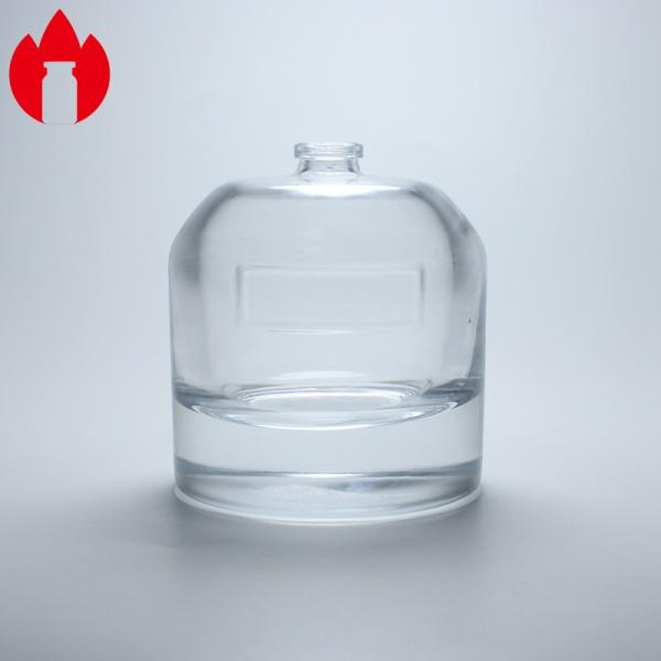 90ml Clear Cosmetic Perfume Moulded Glass Bottle