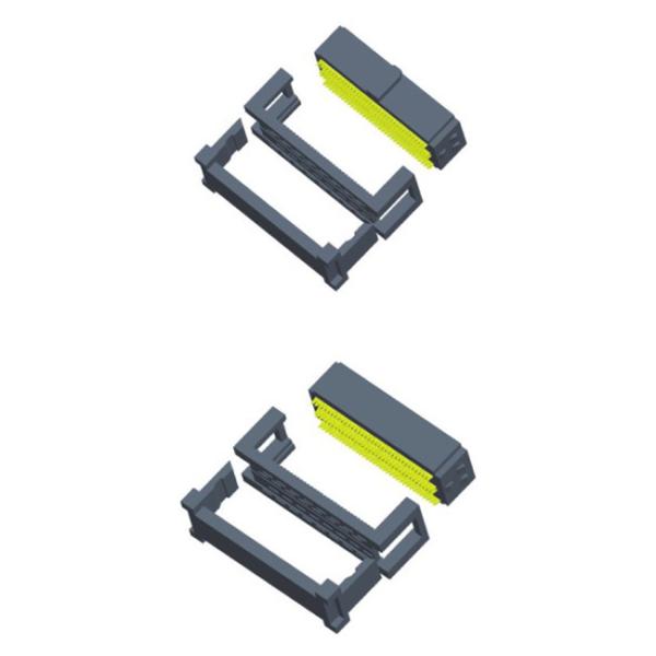 Electrical IDC Socket Connector 1.27*2.54mm Pitch Matched With Box Header