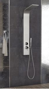 China Stainless Steel Waterfall Shower Panel / Massage Shower Column Seamless Connection wholesale