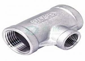 China 3A Sanitary STD SS304 A182 F11 A182 F22 Butt Welding Straight Tee Pipe Fittings wholesale