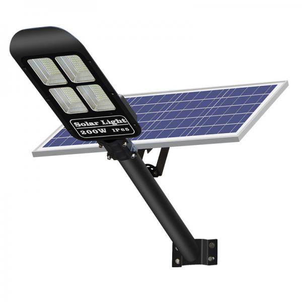 Quality IP65 Outdoor Solar Powered Led Parking Lot Lights With Lithium Battery 6W 12W 24W for sale