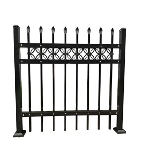 Heavy Duty Square Tube Bar Powder Coated Tubular Fencing Garden