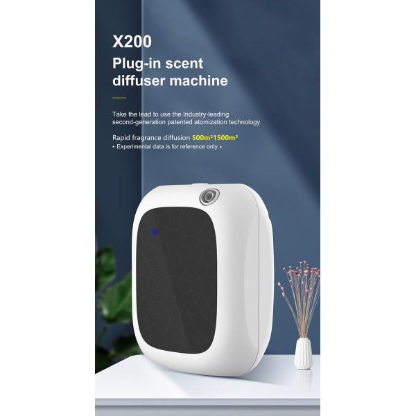 HOMEFISH DC12V Waterless Aroma Scent Diffuser Low Noise App Controlled for Home